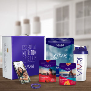 VIVRI 10 Day Challenge (Intermittent Fasting Essential Nutrition System) – Clear (Shake Me!) with Fruit Punch (Power Me!) & Jamaica Hibiscus (Cleanse Me!)