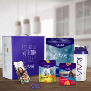 VIVRI 10 Day Challenge (Intermittent Fasting Essential Nutrition System) – Clear (Shake Me!) with Fruit Punch (Power Me!) & Pineapple Orange (Cleanse Me!)